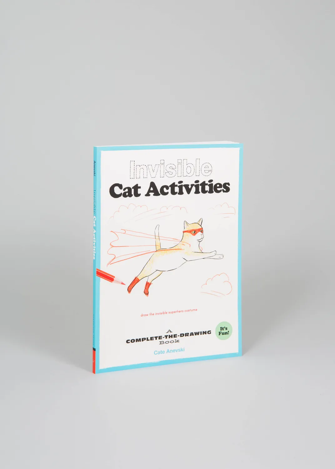 Chronicle Books Invisible Cat Activities tegnebok pocket