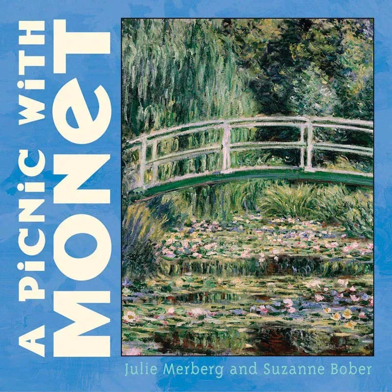 Chronicle Books Picnic With Monet kartonert pekebok kunst