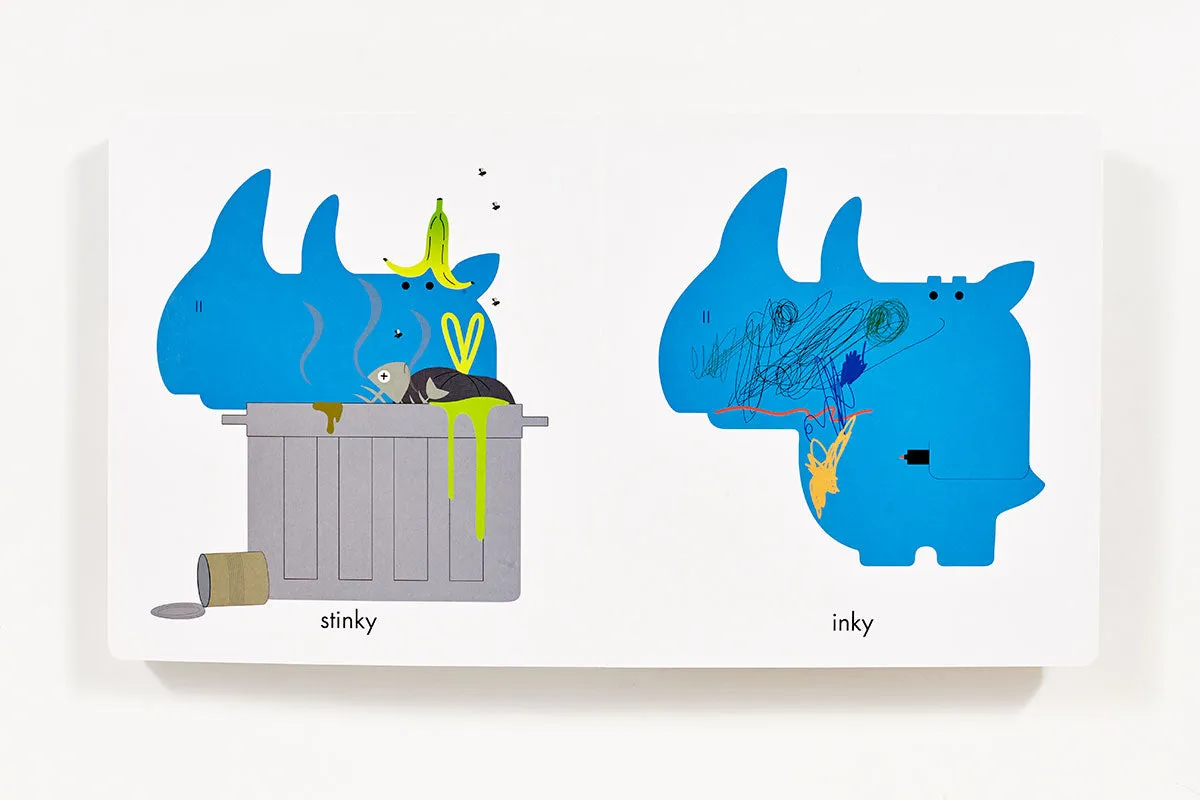 Abrams Rhymoceros Grammar Zoo pekebok 2-4 år rim