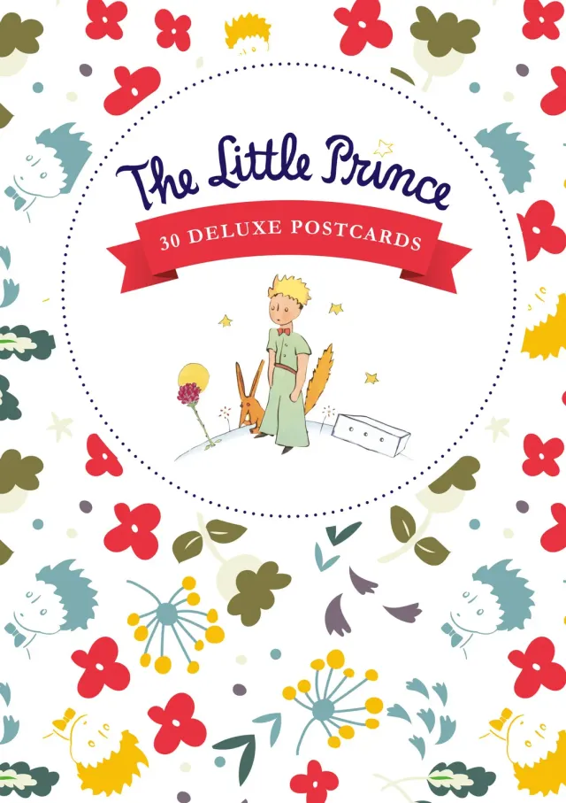 Den lille prinsen 30 postkort deluxe postkortbok