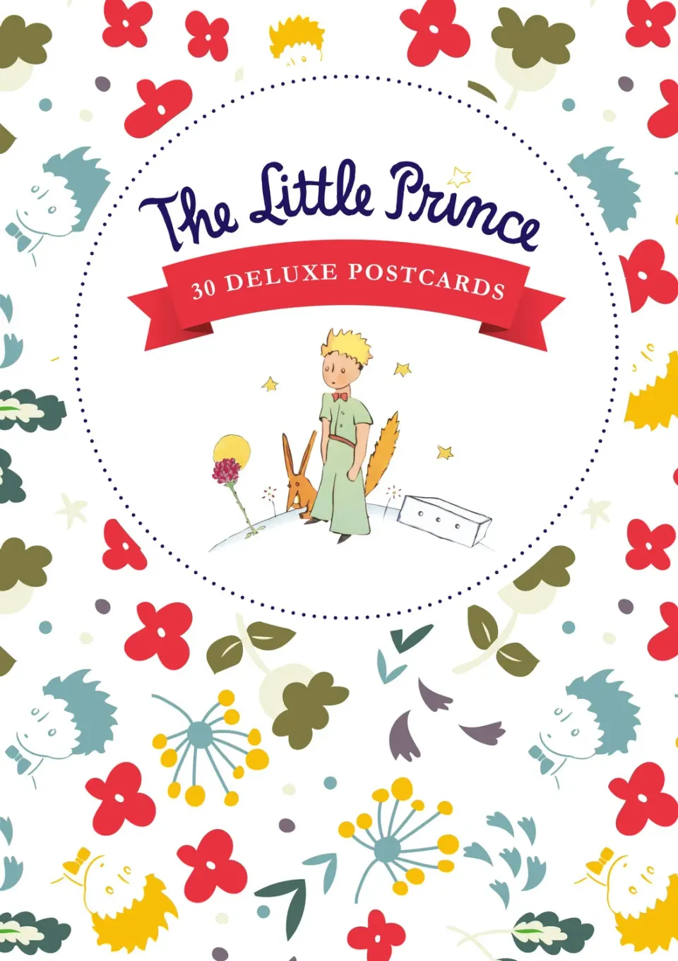Den lille prinsen 30 postkort deluxe postkortbok