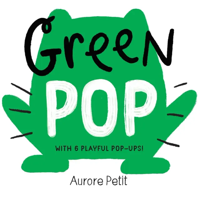 Color Pops Green Pop pekebok pop-up 1-3 år boardbook