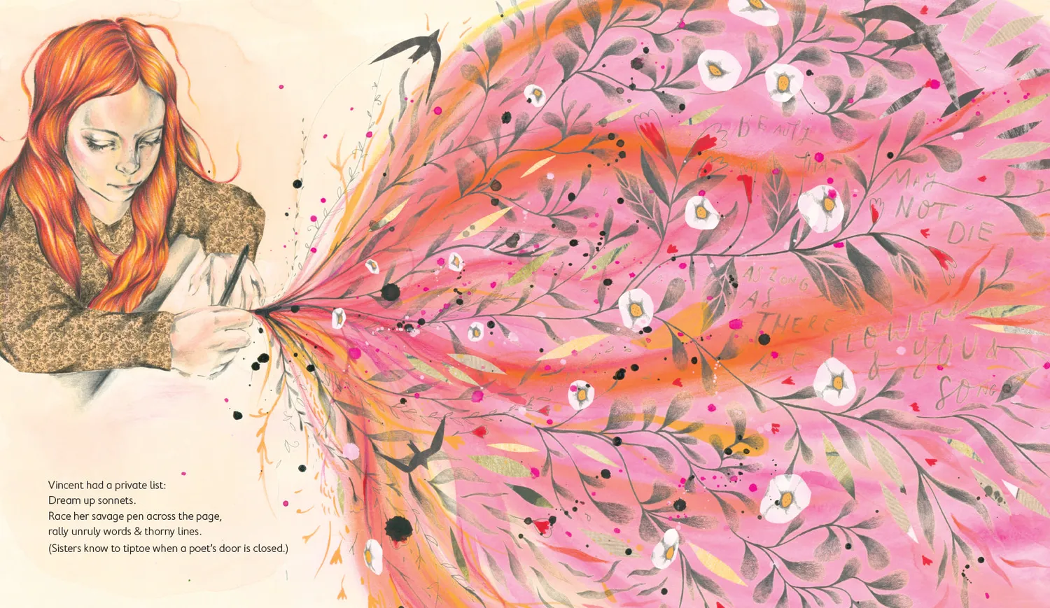 Abrams and Chronicle Starflower bildebok innbundet poesi