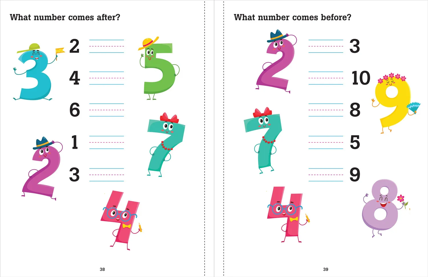 Peter Pauper Press Preschool Math arbeidsbok tall 1-10 pocket