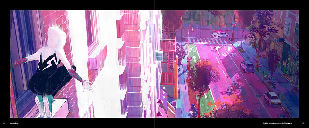Abrams Spider-Man Across the Spider-Verse kunstbok innbundet