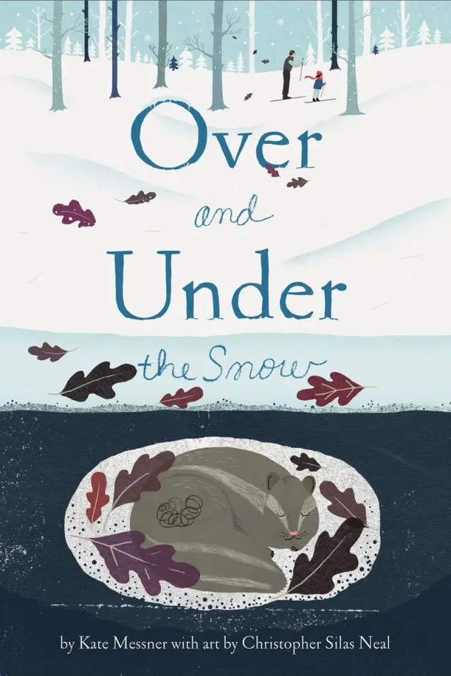 Abrams and Chronicle Over and Under the Snow pocketbok barnebok 1-8 år