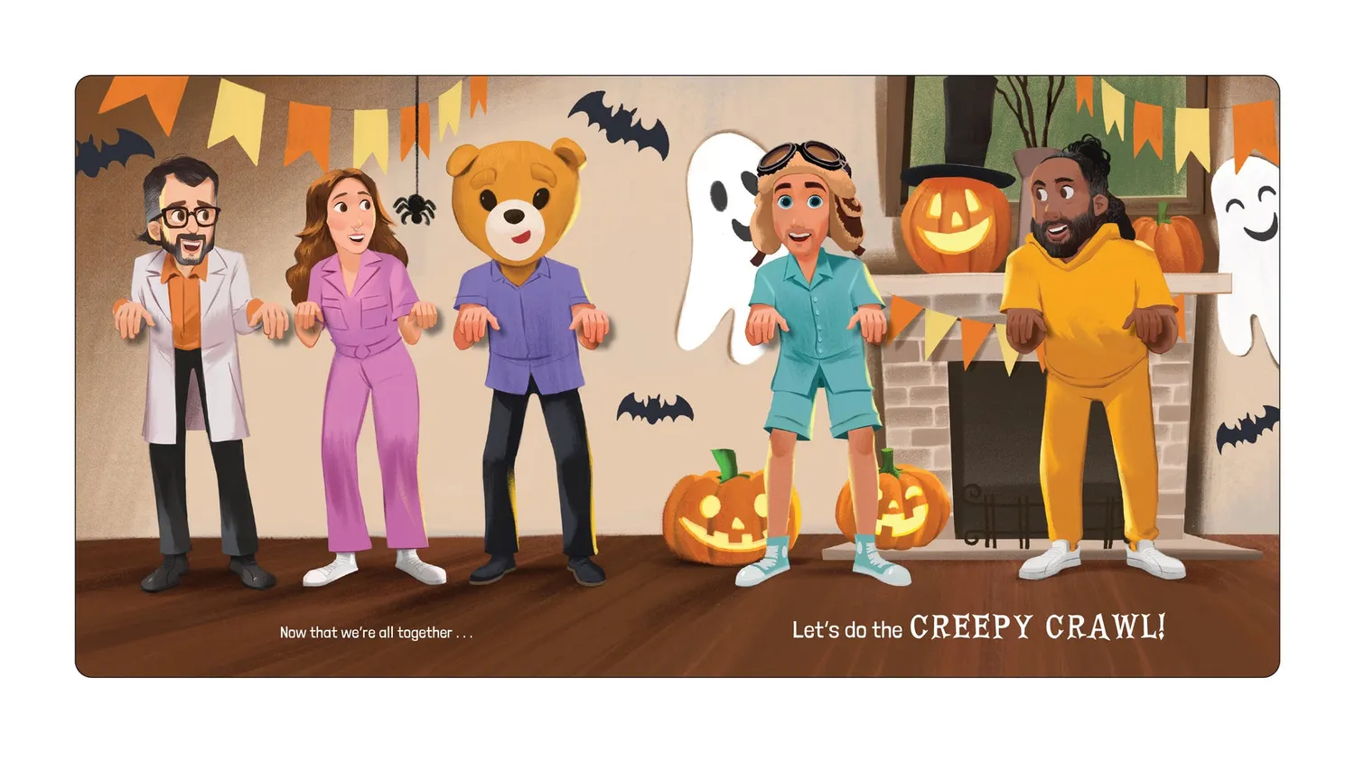 Danny Go Silly Spooky Party klaffebok halloween