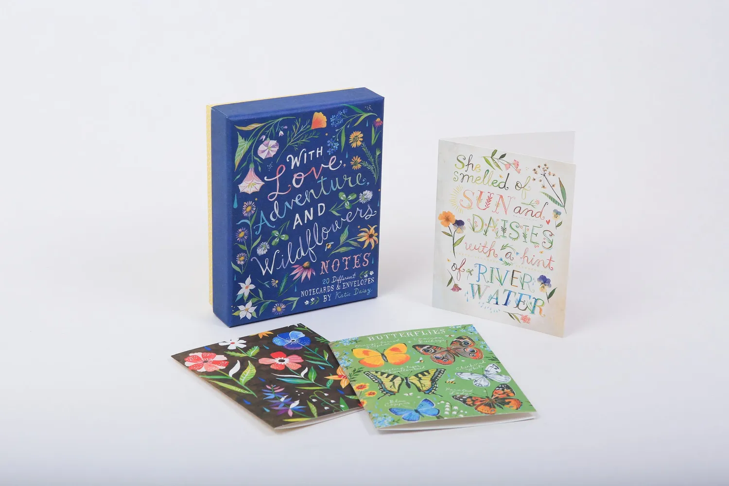 Abrams and Chronicle Wildflowers Notes kortsett 20 notatkort blomster