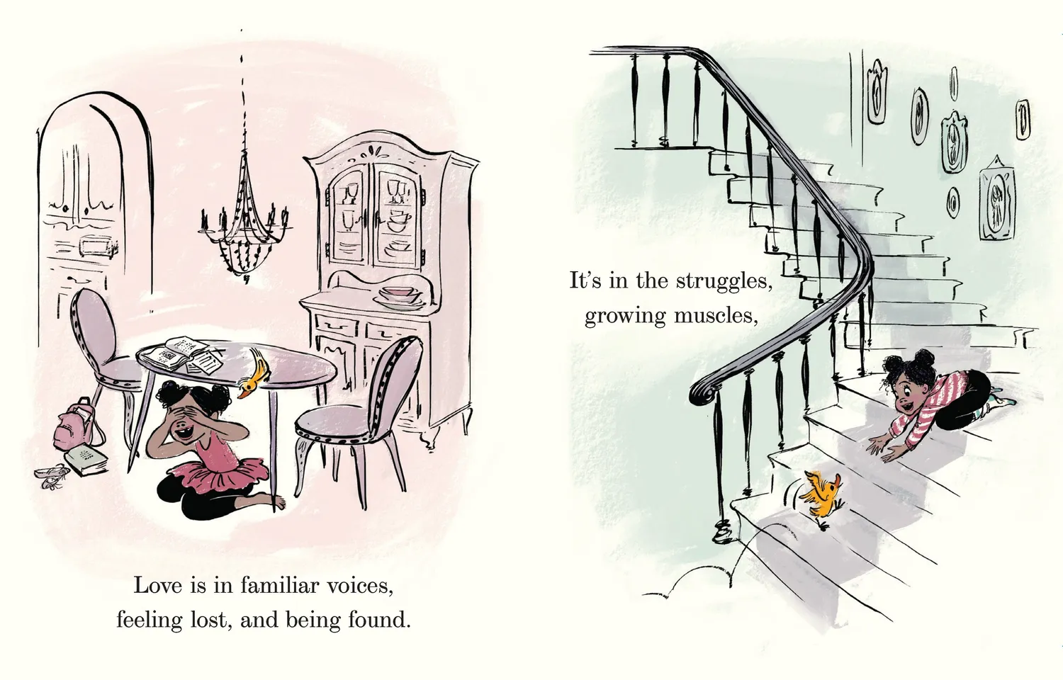 Abrams Chronicle Books Love Is pekebok board book småbarn