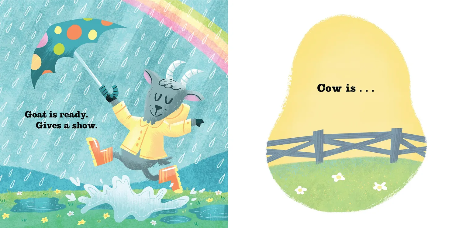 Abrams Not Now Cow bildebok innbundet årstider