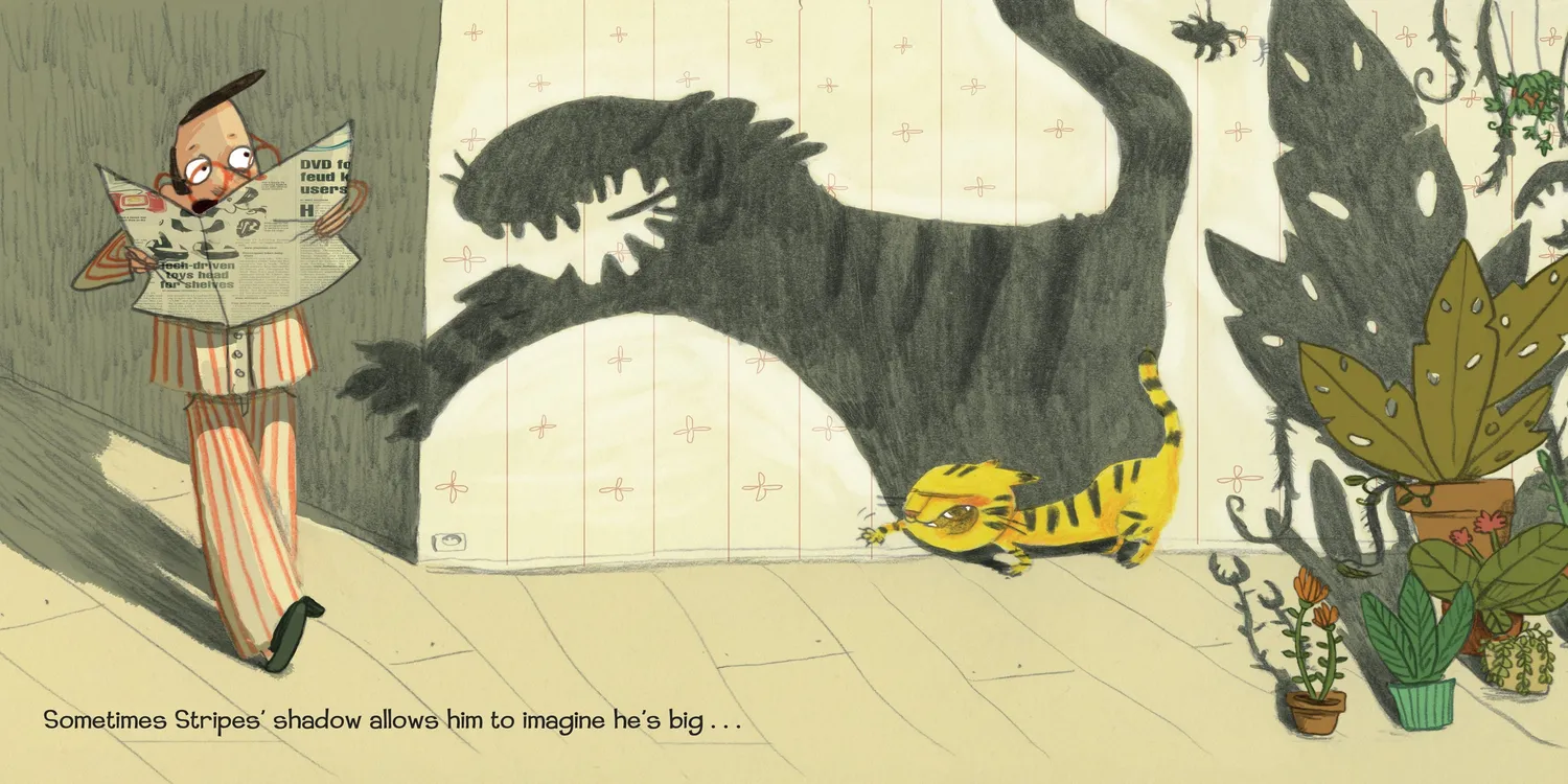 Peter Pauper Press Stripes the Tiger bildebok innbundet