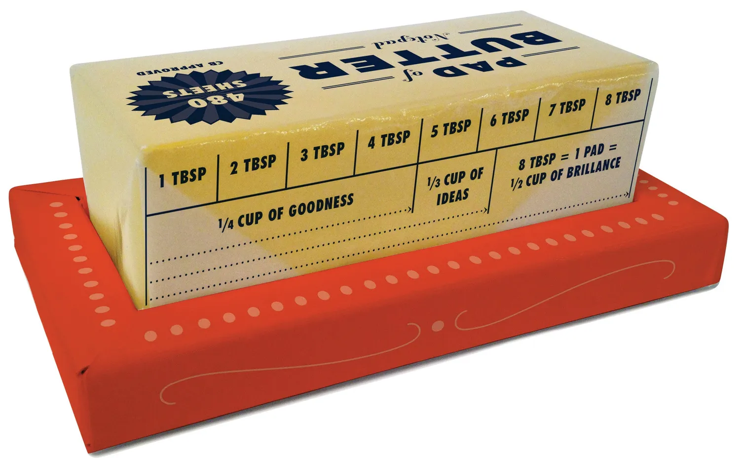 Chronicle Books Pad of Butter notatblokk gave