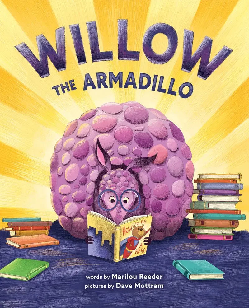 Willow the Armadillo bok innbundet bildebok 4–8 år