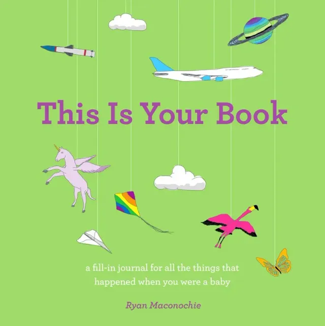 Abrams and Chronicle This Is Your Book innbundet babybok