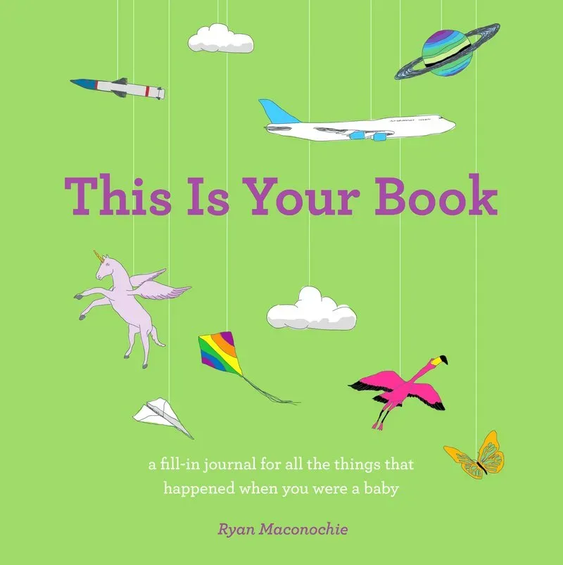 Abrams and Chronicle This Is Your Book innbundet babybok