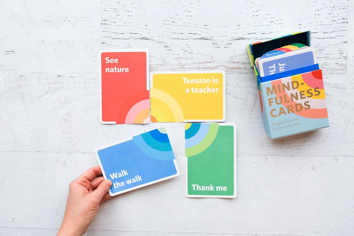 Chronicle Mindfulness Cards kortstokk 50 øvelser