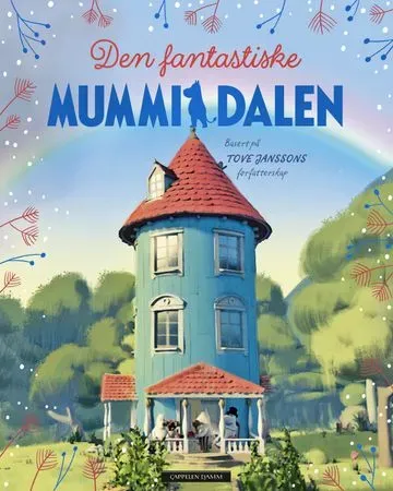 Mummidalen Den fantastiske Mummidalen billedbok innbundet slitt
