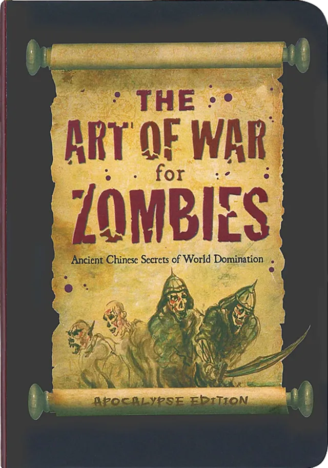 Peter Pauper Press Little Black Books The Art of War for Zombies bok innbundet humor