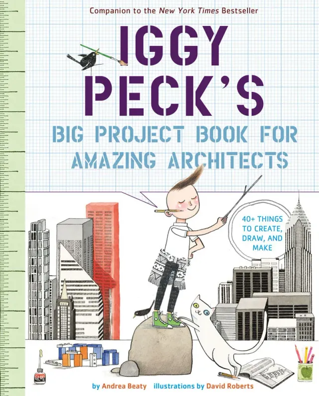 Abrams Iggy Peck Big Project Book pocketbok arkitekt STEM