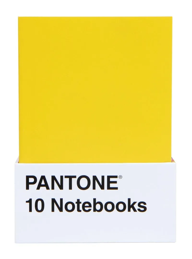Abrams and Chronicle Pantone 10 Notebooks notatbok 10-pakning