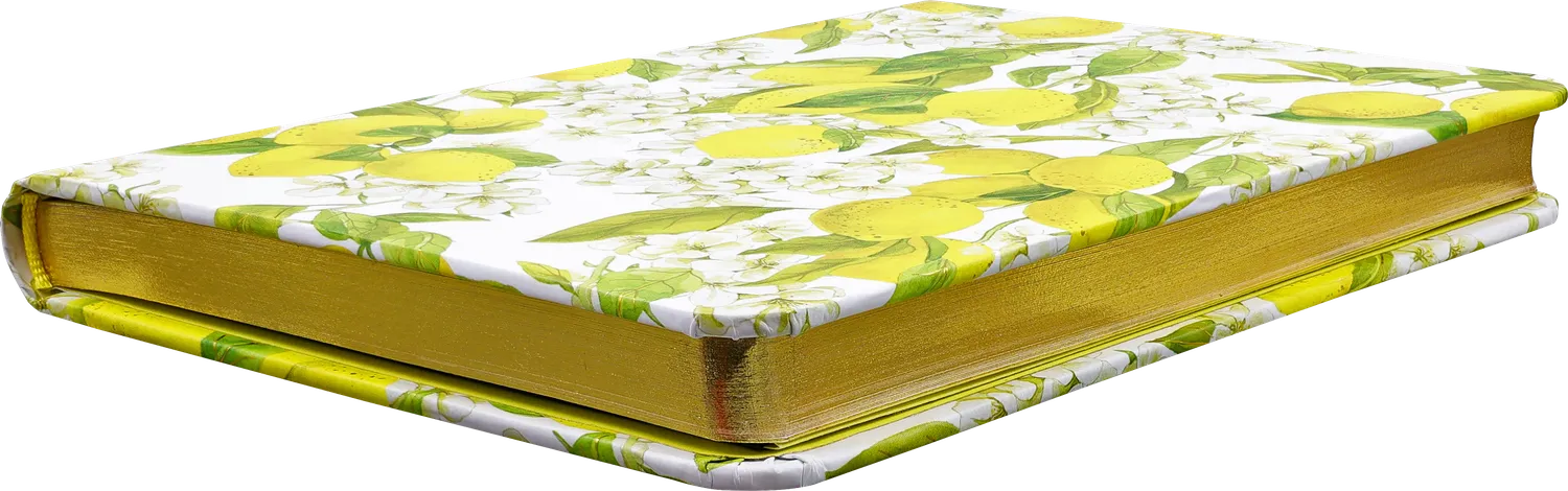 Peter Pauper Press Amalfi Lemons notatbok liten
