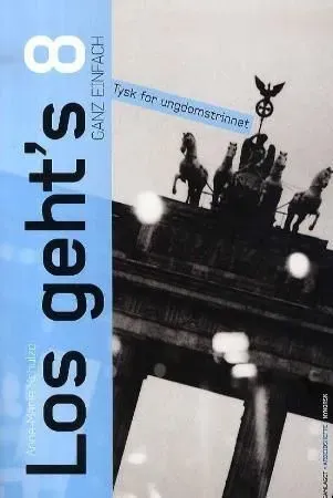 Anne-Marie Schulze Los geht's 8 tyskbok heftet pent brukt
