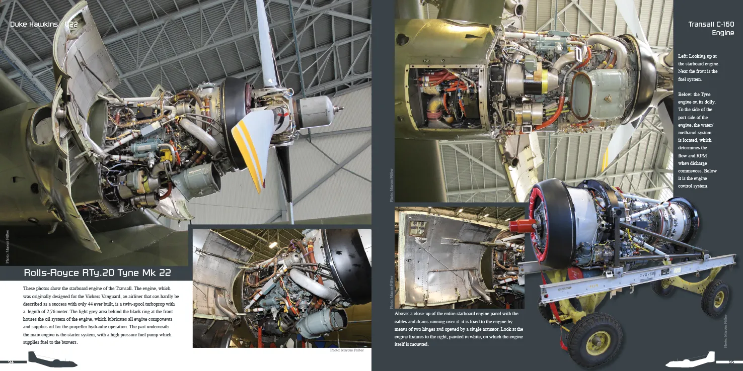 Duke Hawkins C-160 Transall bok 116 sider walkaround