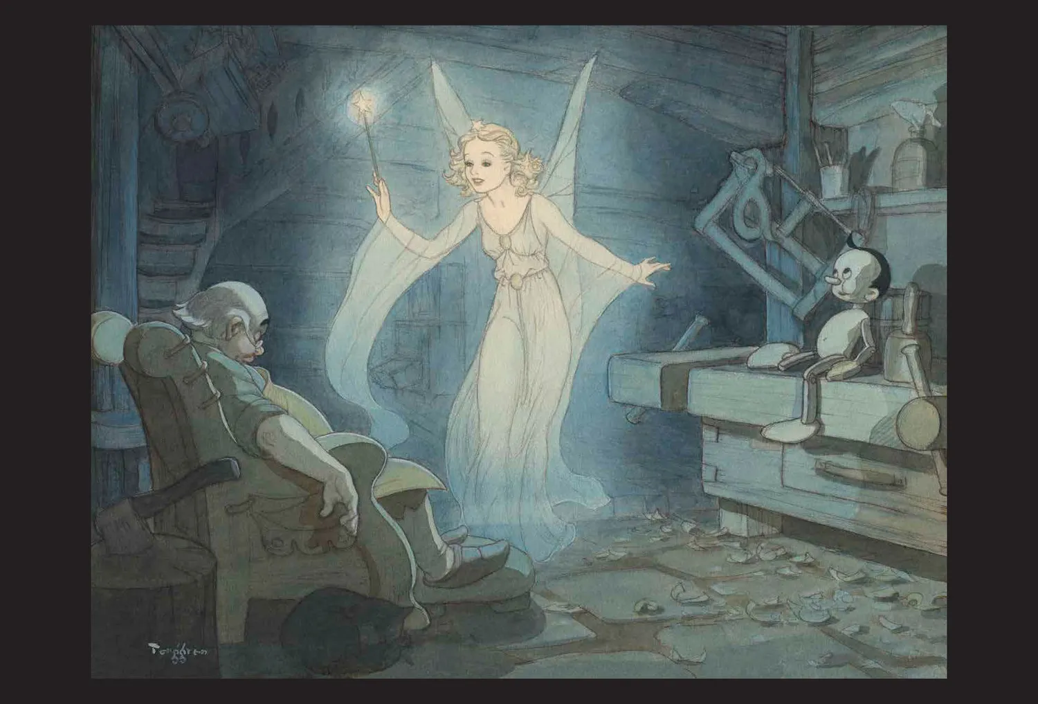 The Art of Disney Golden Age postkortbok 100 stk