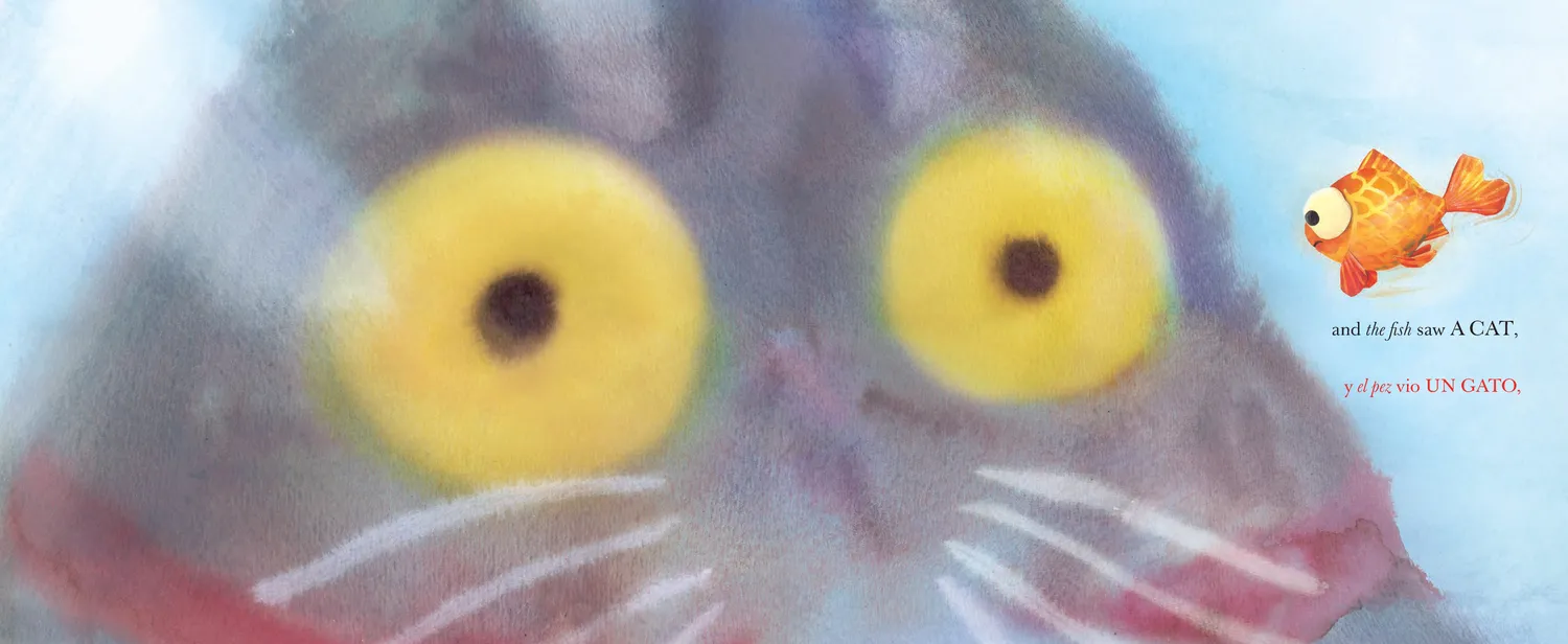 Abrams and Chronicle They All Saw a Cat bildebok innbundet