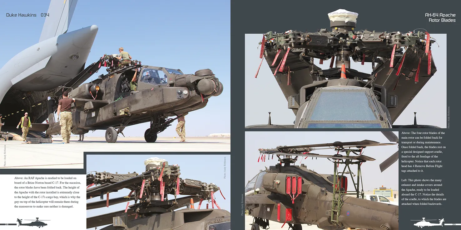 Duke Hawkins Boeing AH-64 Apache bok