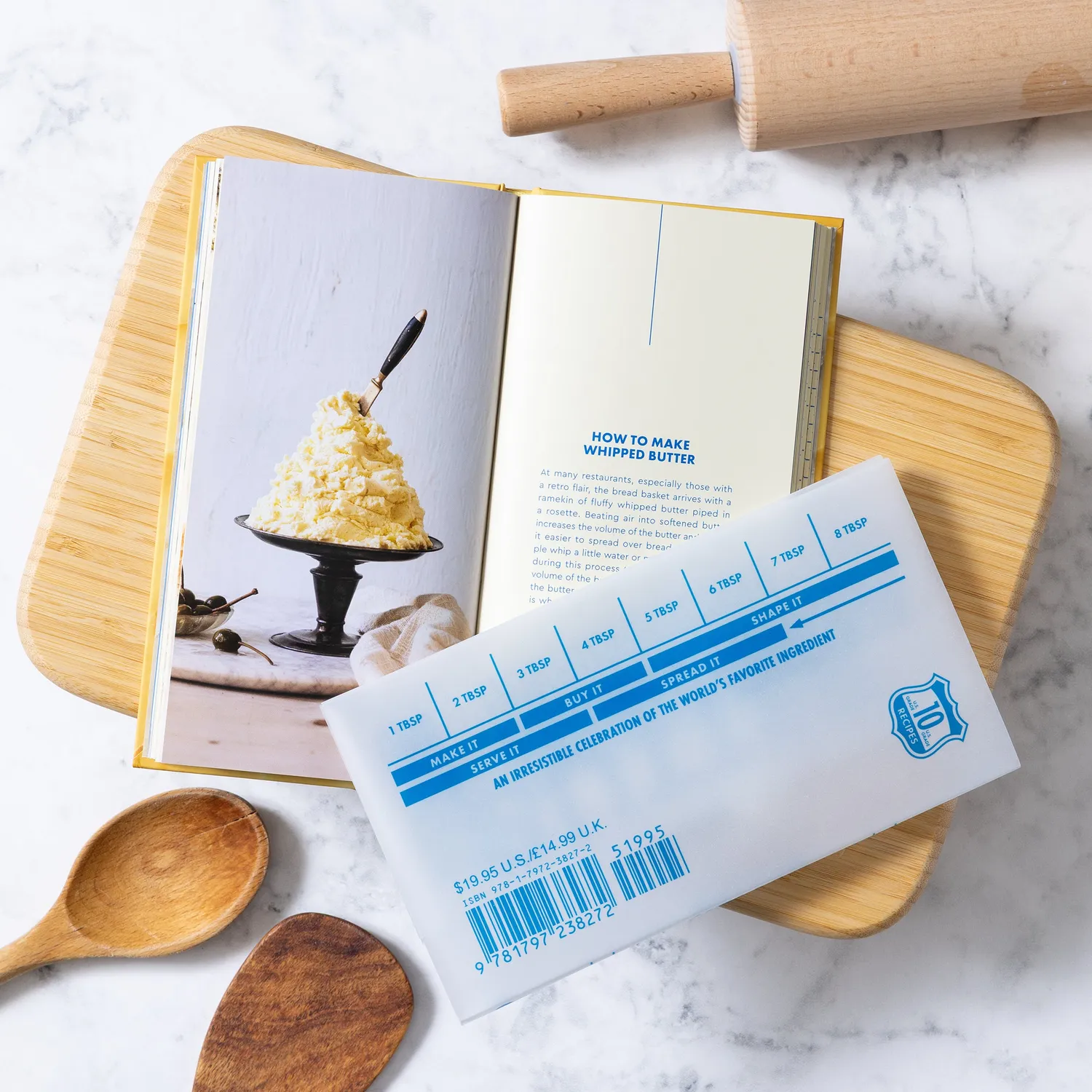 Chronicle Books The Butter Book kokebok innbundet smør