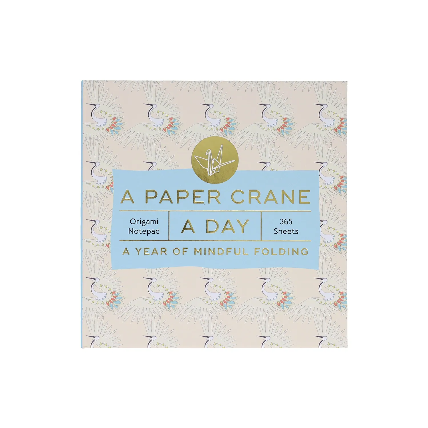 Chronicle Books A Paper Crane a Day origamiblokk 365 ark mindfulness