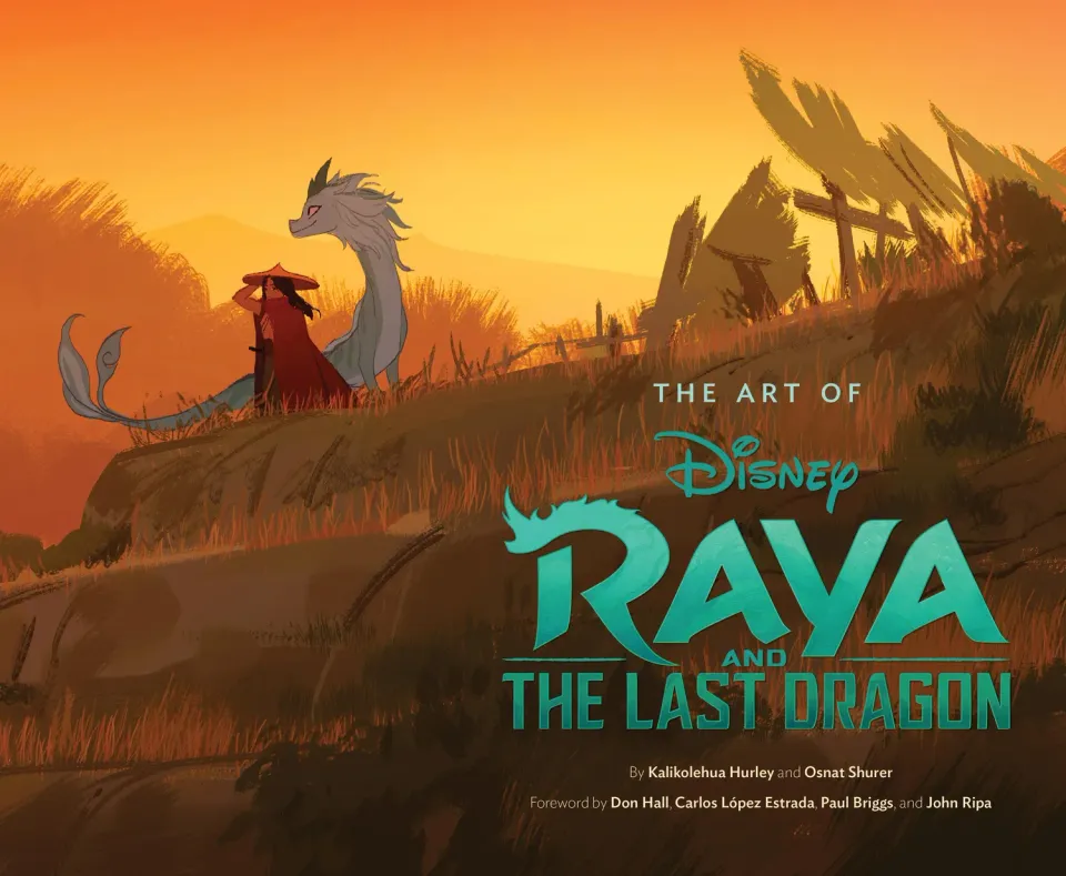 Disney Raya and the Last Dragon kunstbok innbundet
