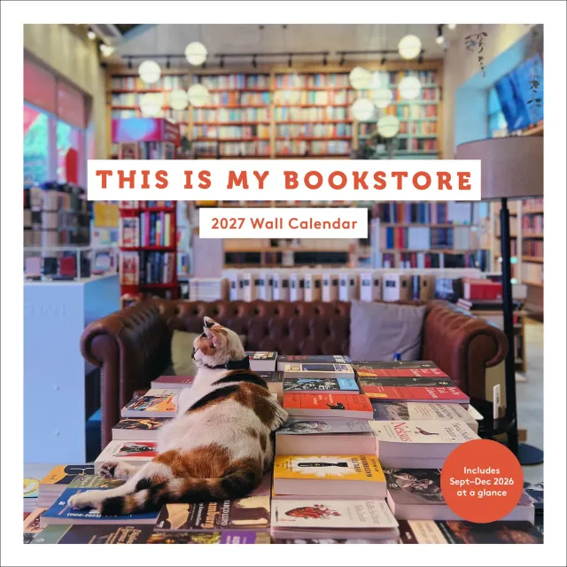 Abrams and Chronicle This Is My Bookstore veggkalender 2027