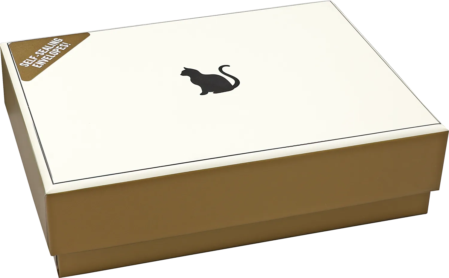 Peter Pauper Press Black Cat notatkort 14 stk preget