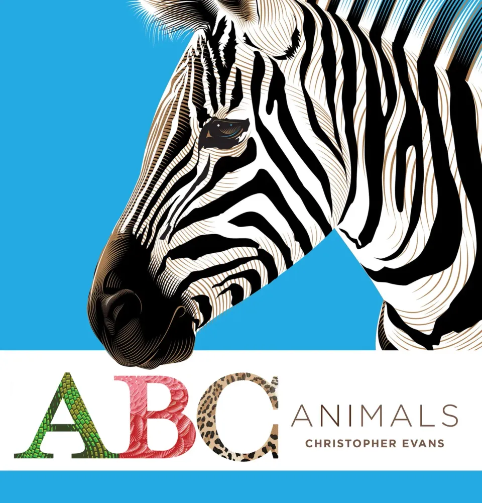 Peter Pauper Press ABC Animals bildebok alfabet dyr innbundet