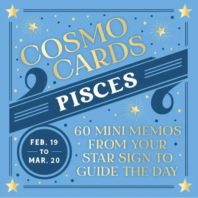 Abrams & Chronicle Books Cosmo Cards Pisces affirmasjonskort 60 kort