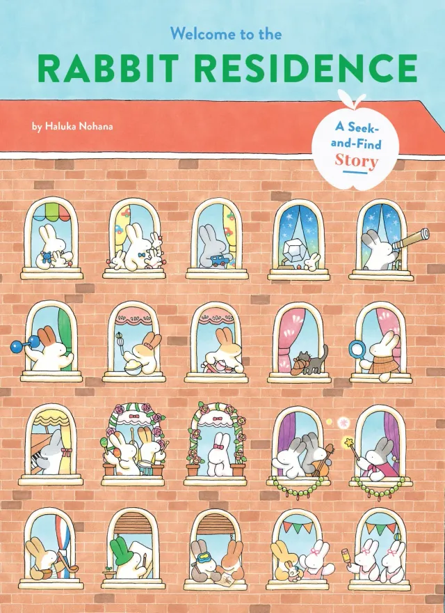 Chronicle Welcome to the Rabbit Residence bildebok innbundet kaniner