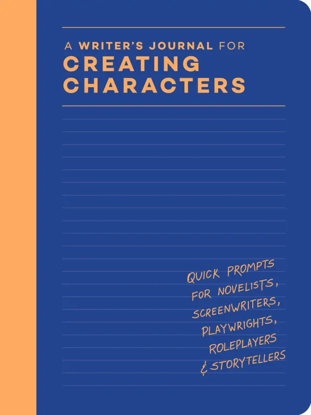 Abrams & Chronicle Books A Writer’s Journal for Creating Characters skrivejournal