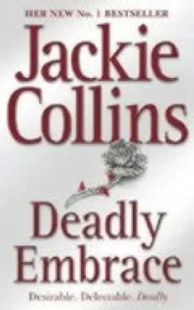 Jackie Collins Deadly Embrace pocketbok engelsk akseptabel drama