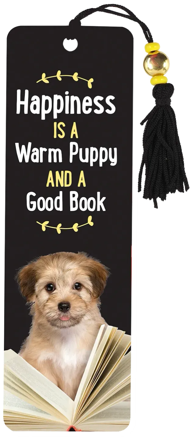Peter Pauper Press Puppy bokmerke perledusk gave