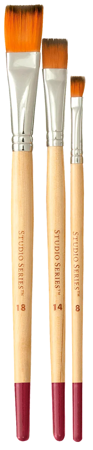 Peter Pauper Press Studio Series Artist Paintbrush penselsett 12 stk
