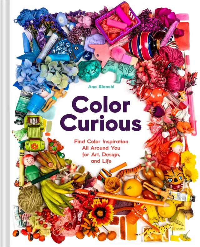 Ana Bianchi Color Curious kunstbok innbundet farger