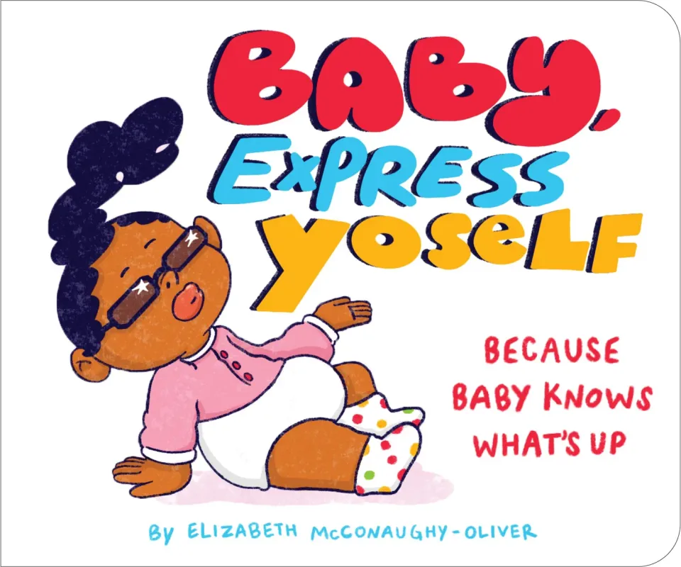 Baby Express Yoself pappbok humoristisk babybok