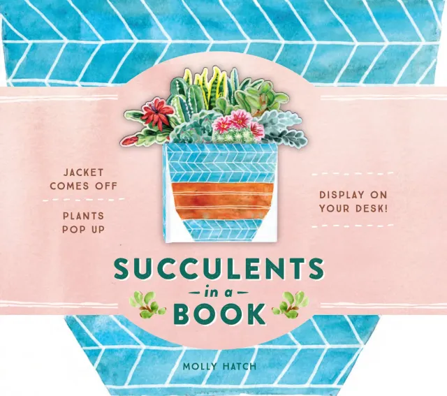 Abrams Succulents in a Book popup-bok sukkulenter