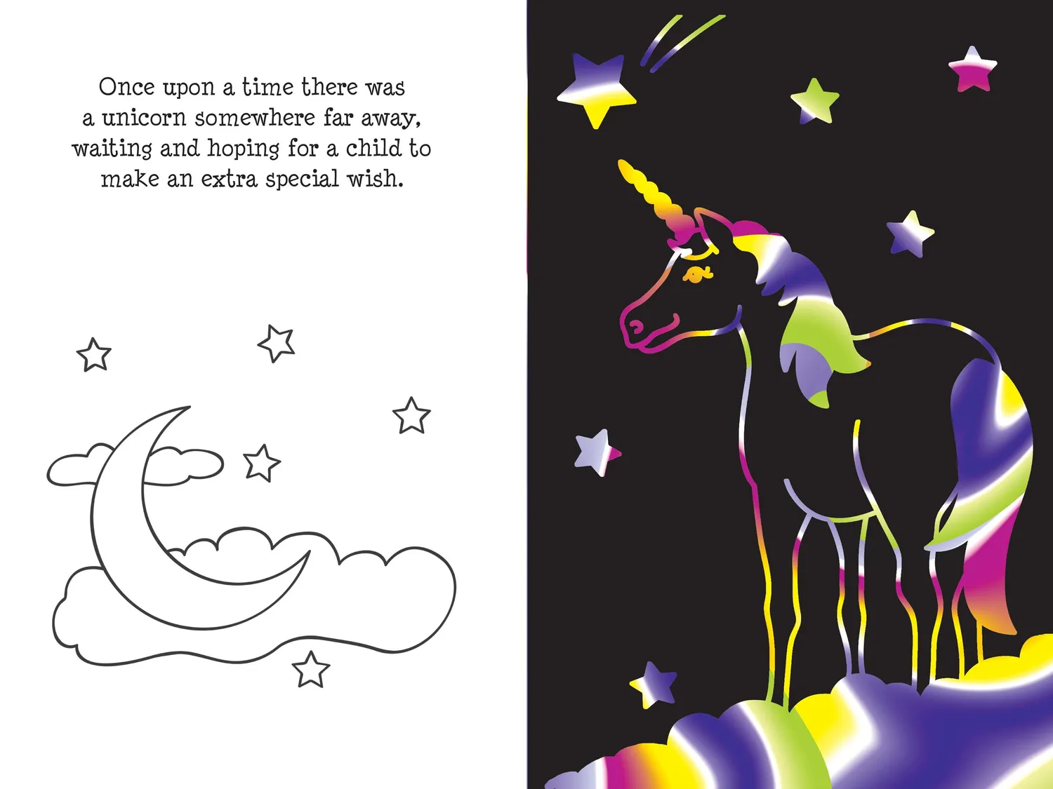Peter Pauper Press Scratch and Sketch Unicorn Adventure skrapebok 5 år+