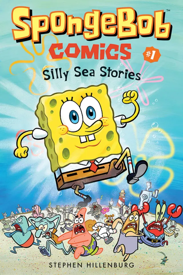 SpongeBob Comics Book 1 Silly Sea Stories tegneserie pocket