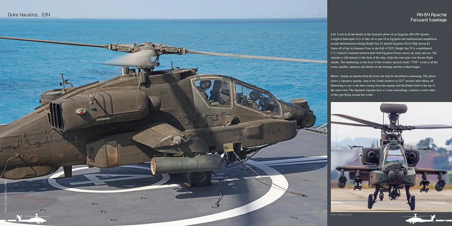 Duke Hawkins Boeing AH-64 Apache bok