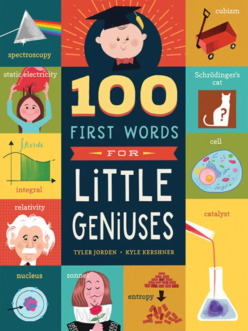 Abrams 100 First Words Little Geniuses pappbok