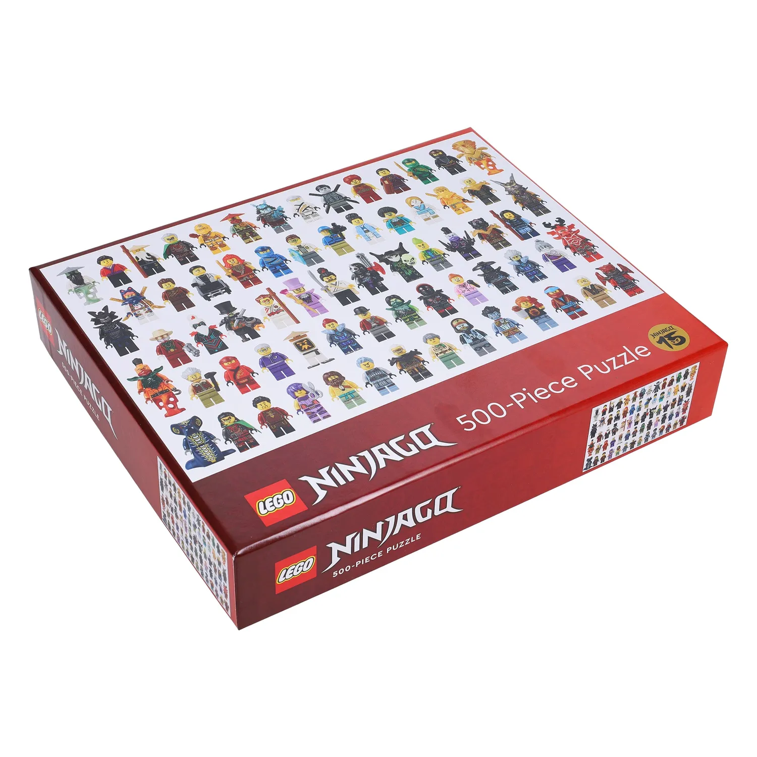 Abrams and Chronicle LEGO NINJAGO puslespill 500 brikker jubileum